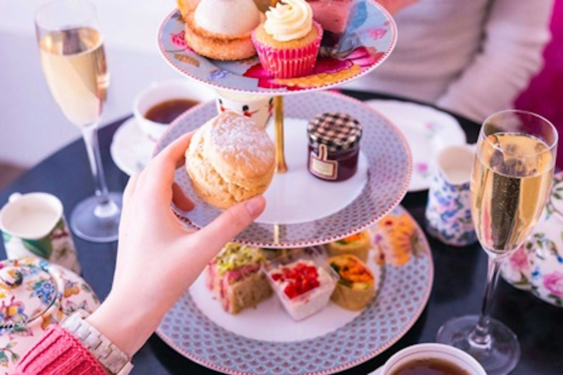 Bottomless Gin Cocktail Afternoon Tea for Two at Brigit's Bakery Covent Garden 2