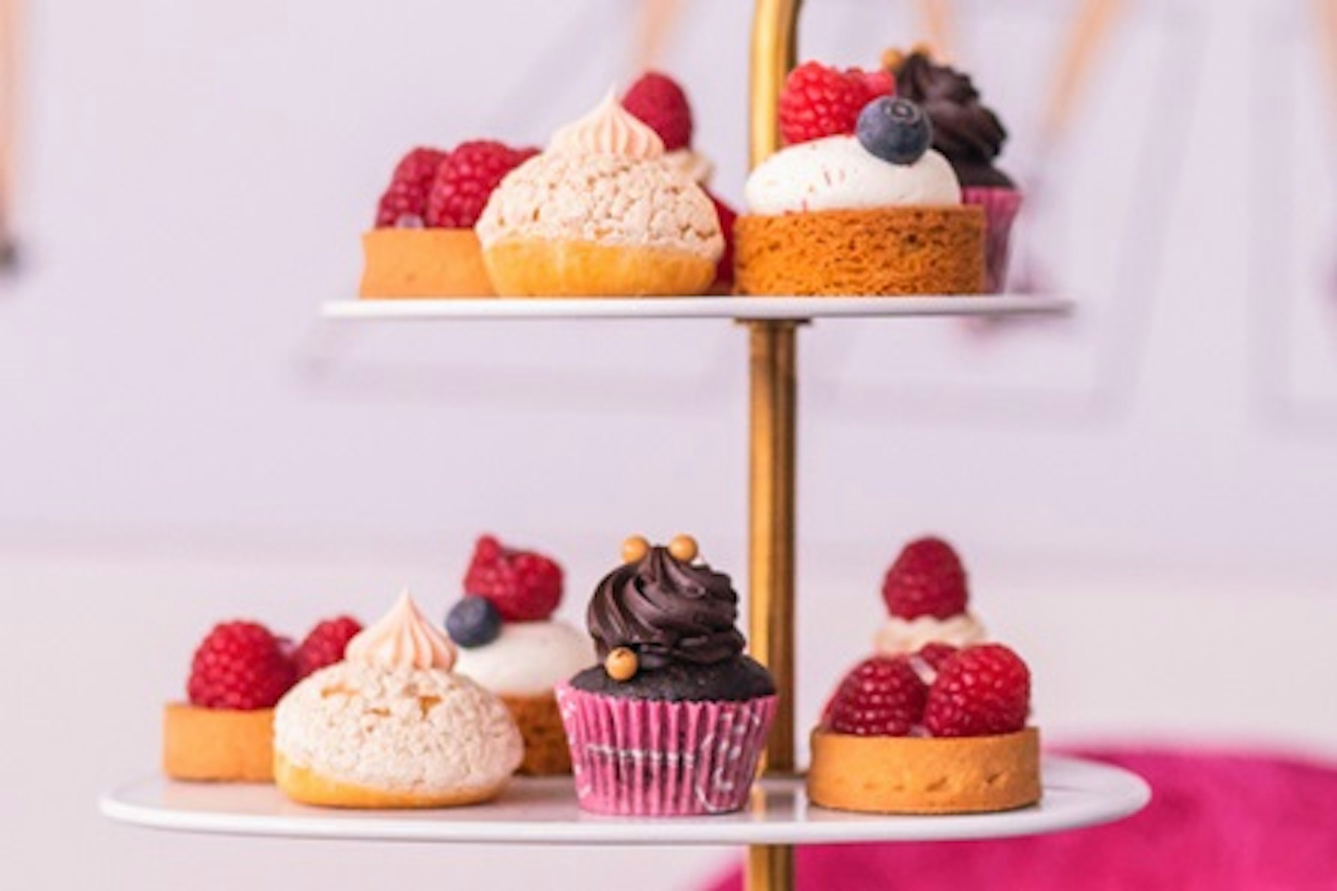 Bottomless Prosecco Afternoon Tea for Two at Brigit's Bakery Covent Garden 3