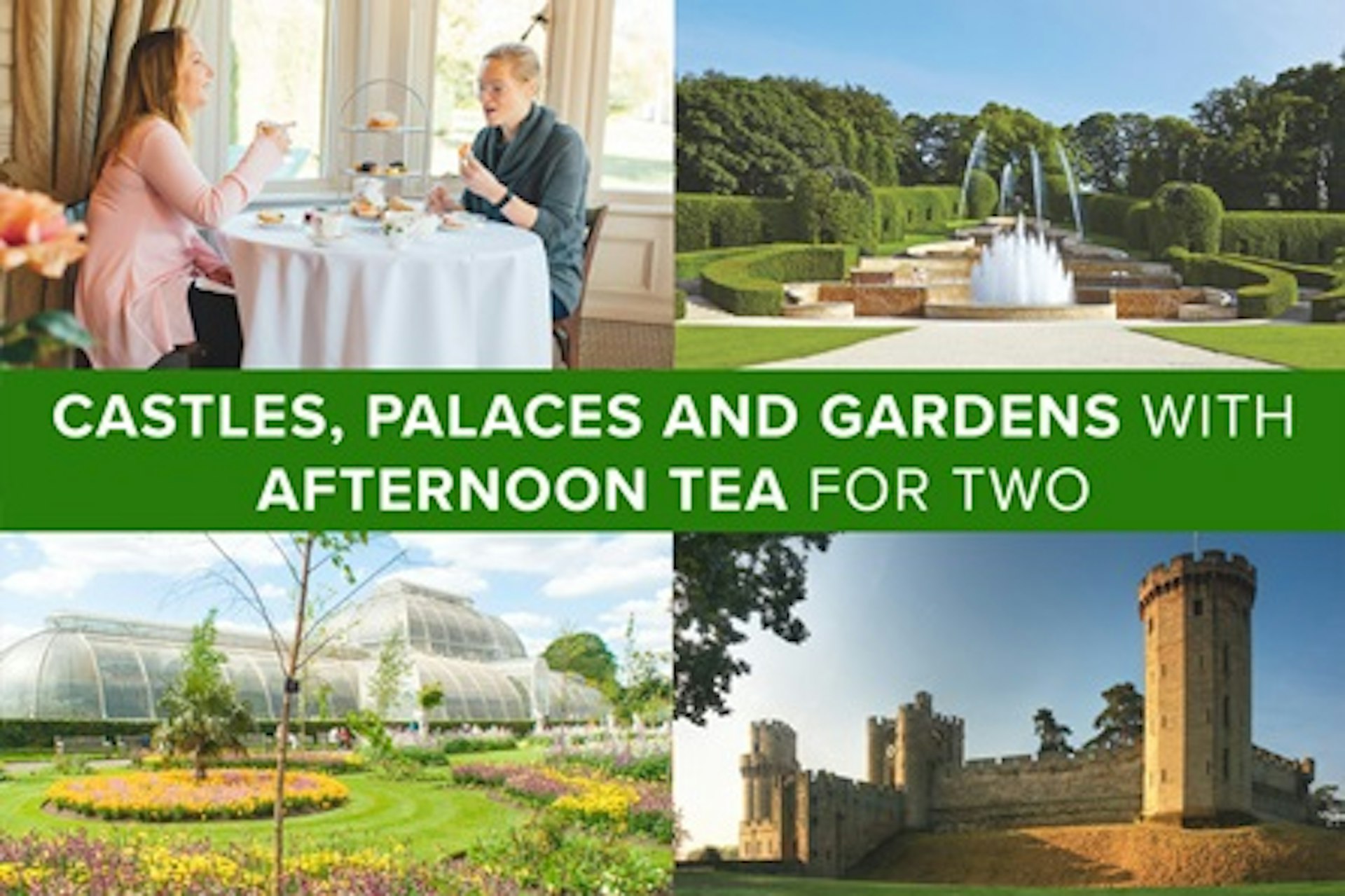 Castles, Palaces and Gardens with Afternoon Tea for Two 1