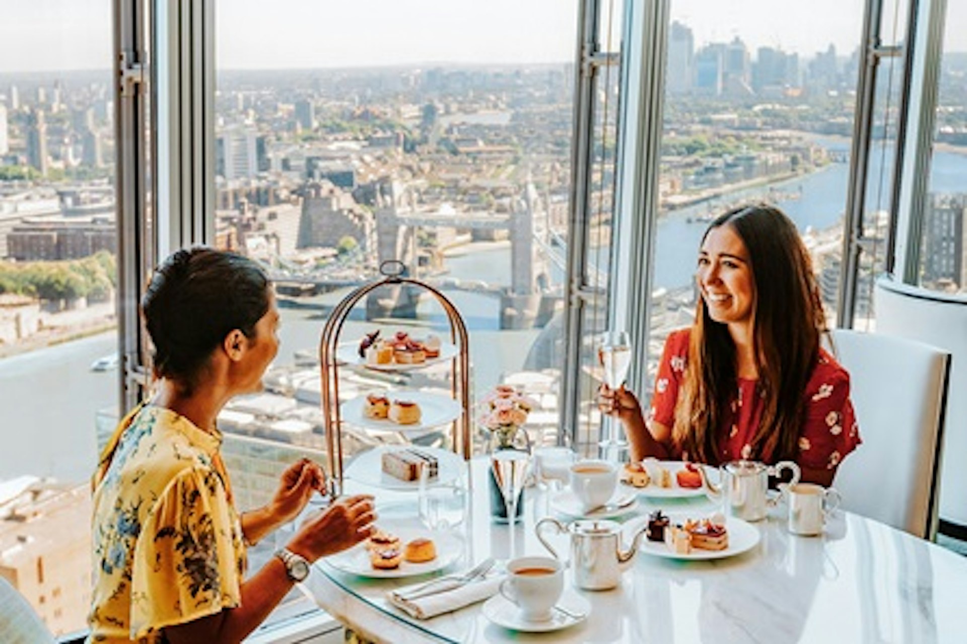 Champagne Afternoon Tea at the 5* Luxury Shangri-La Hotel with Entry to the View from The Shard for Two 1