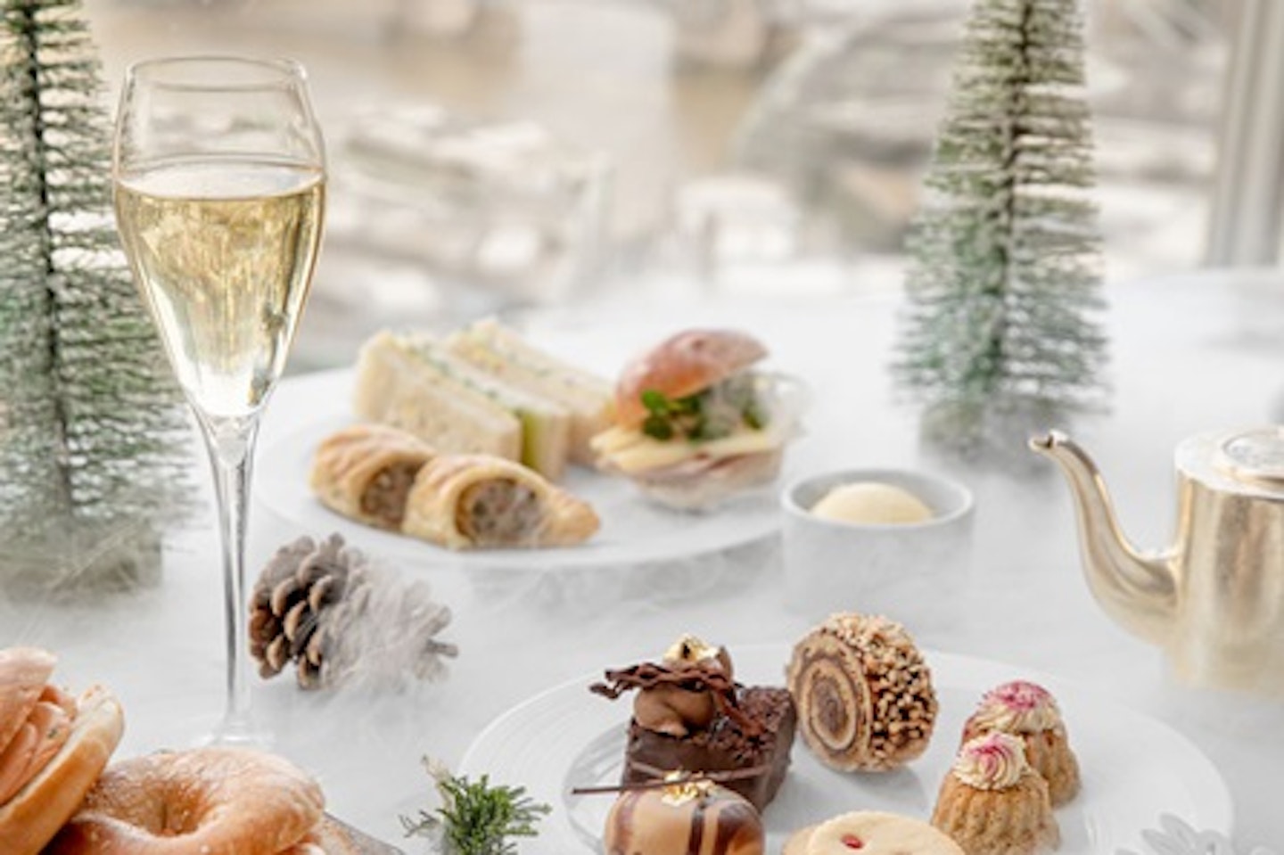 Champagne Afternoon Tea for Two at the 5* Luxury Shangri-La Hotel, at The Shard