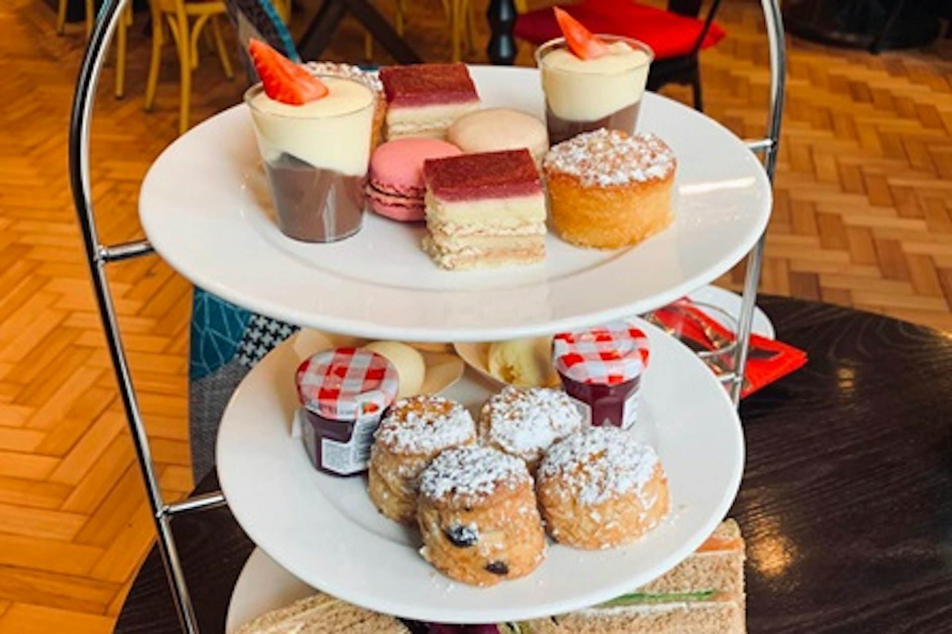 Champagne Afternoon Tea for Two at the Courthouse Hotel, London 4