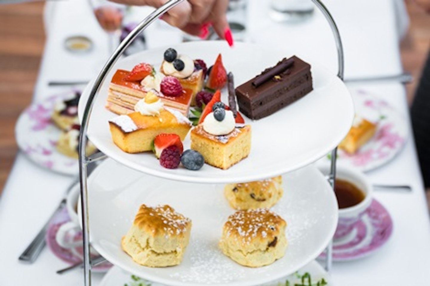 Champagne Afternoon Tea for Two in The Domes at Doubletree By Hilton London Kensington 3
