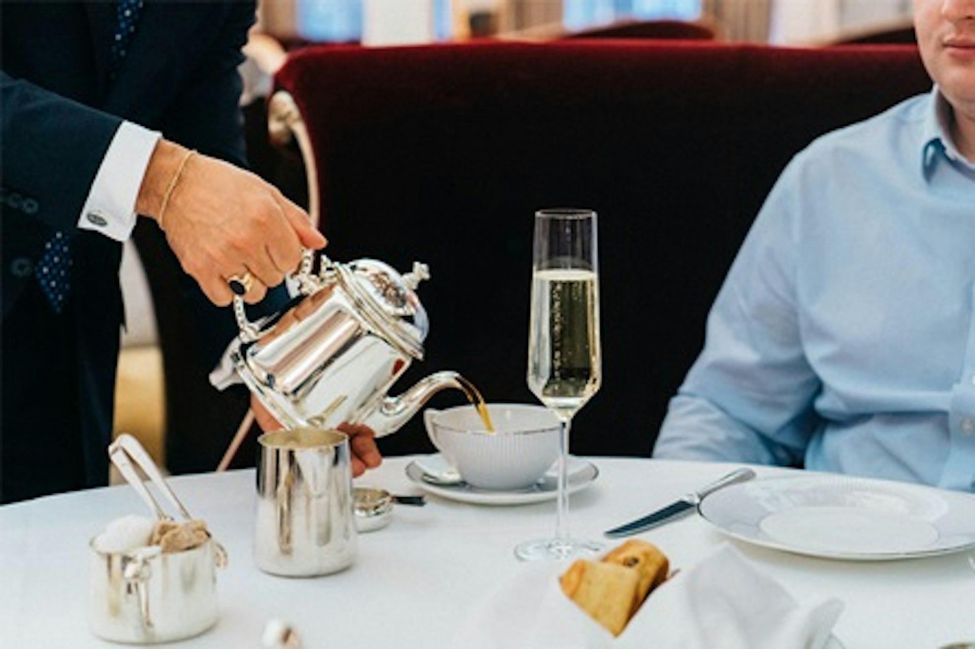 Champagne Afternoon Tea for Two at The Harrods Tea Rooms 1