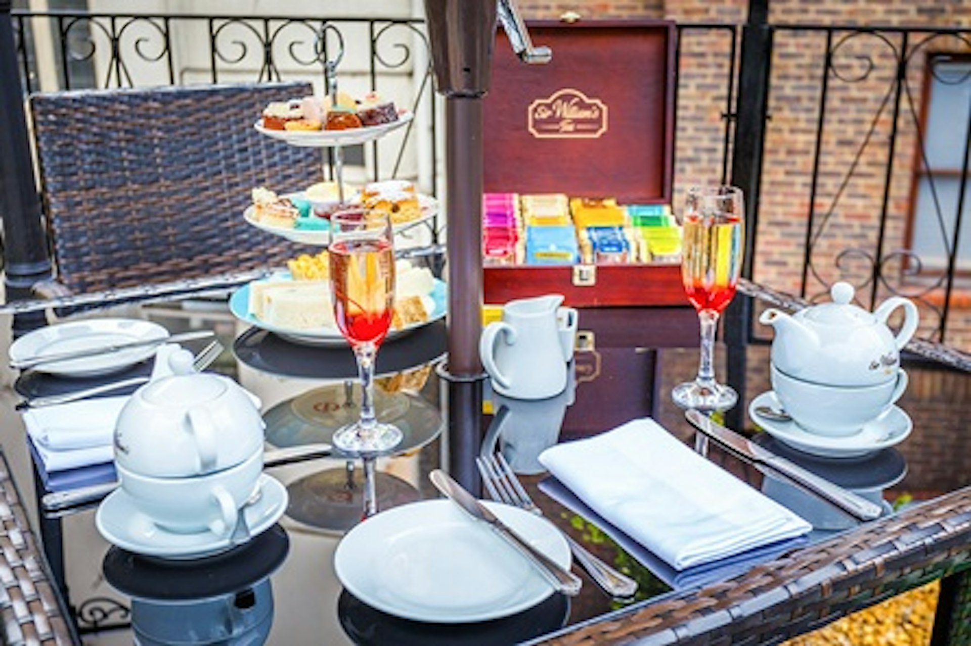 Champagne Afternoon Tea for Two at the London Elizabeth Hotel