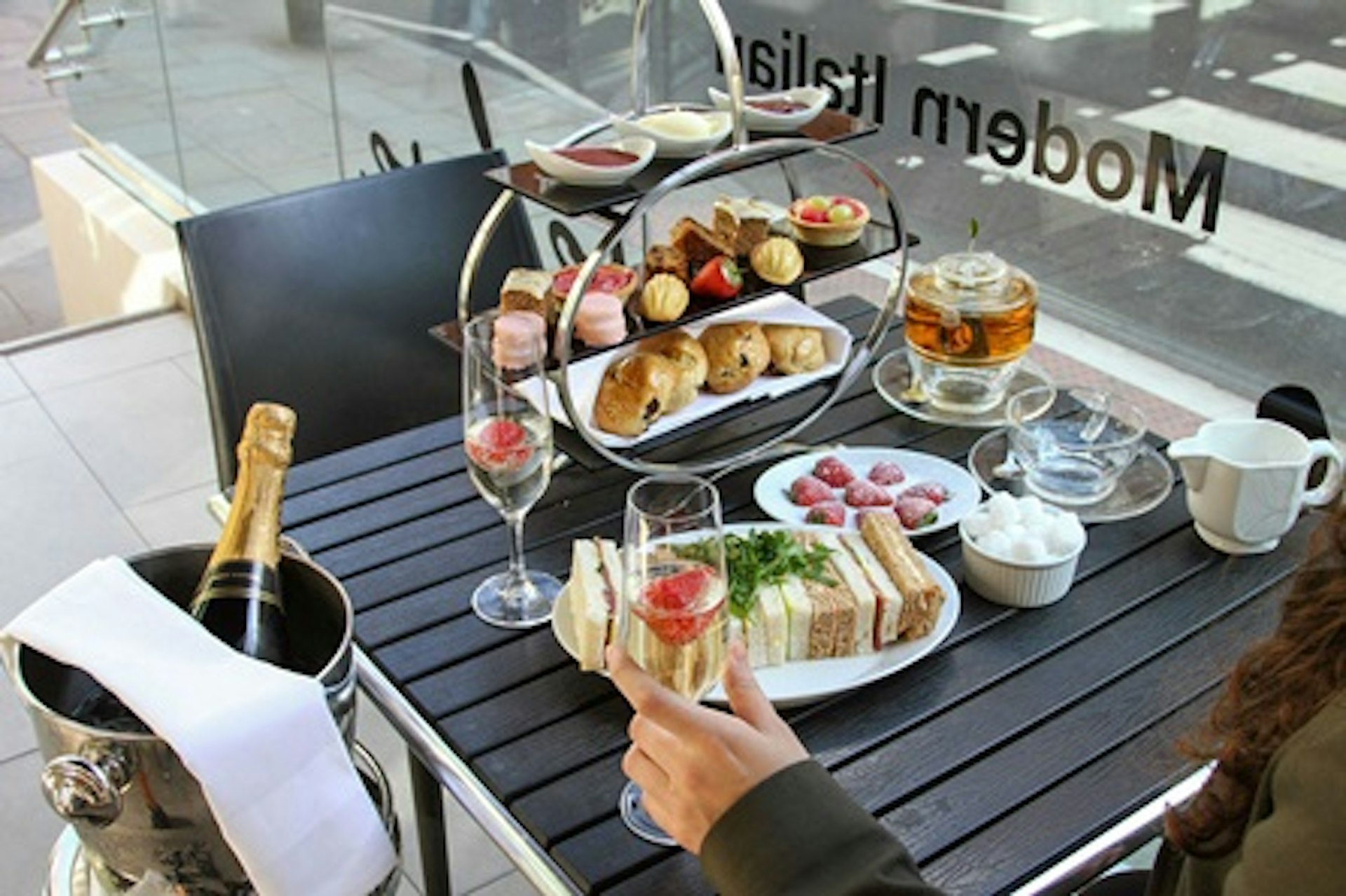 Champagne Afternoon Tea for Two at Ambassadors Bloomsbury Hotel 1