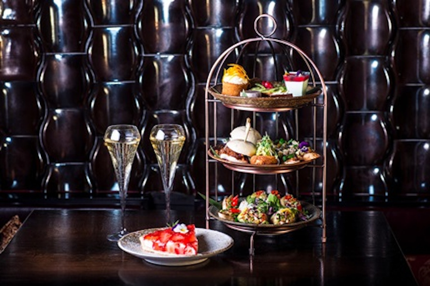 Champagne Afternoon Tea for Two at Buddha-Bar London 2