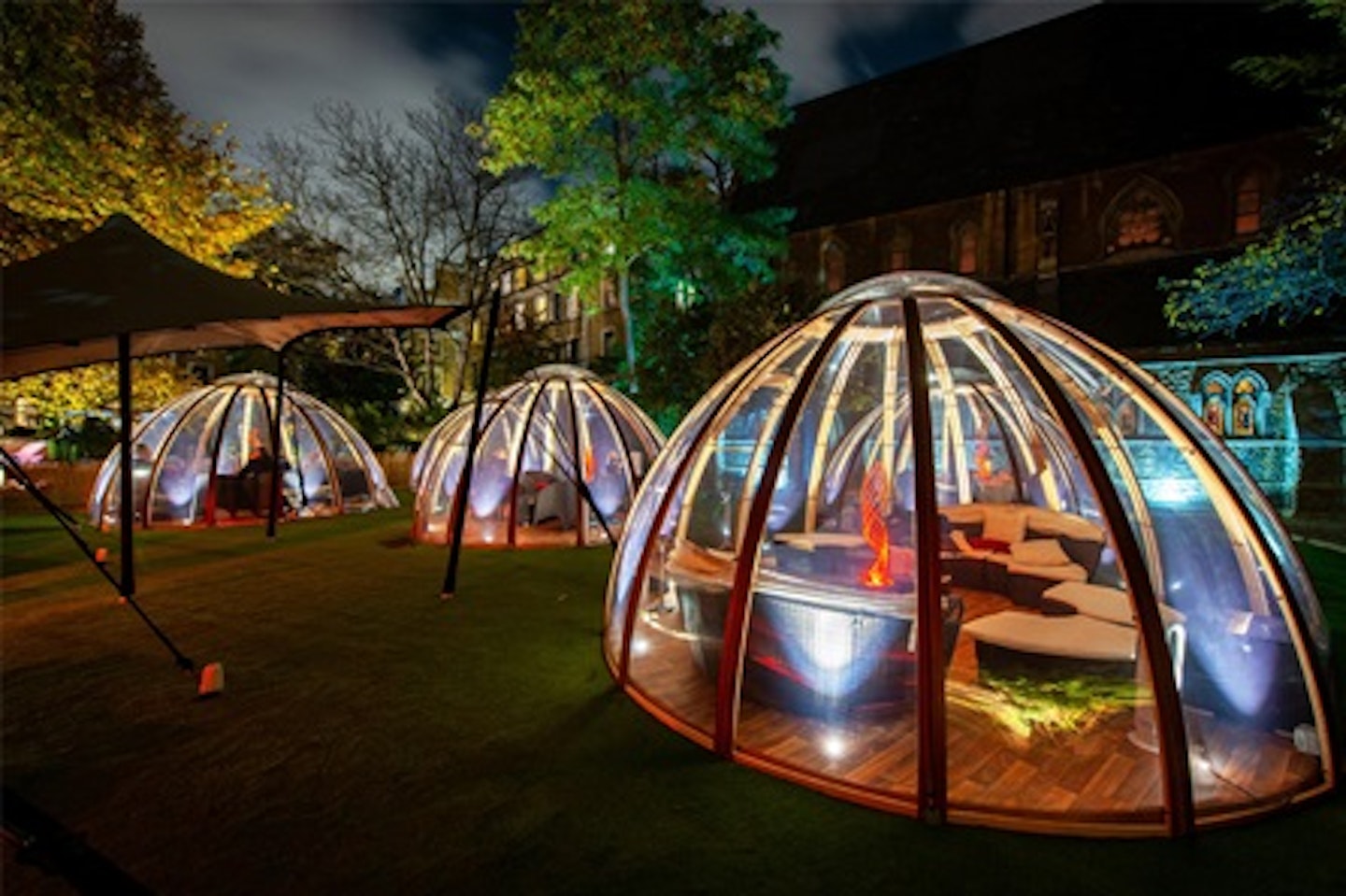 Champagne Afternoon Tea for Two in The Domes at Doubletree By Hilton London Kensington 1