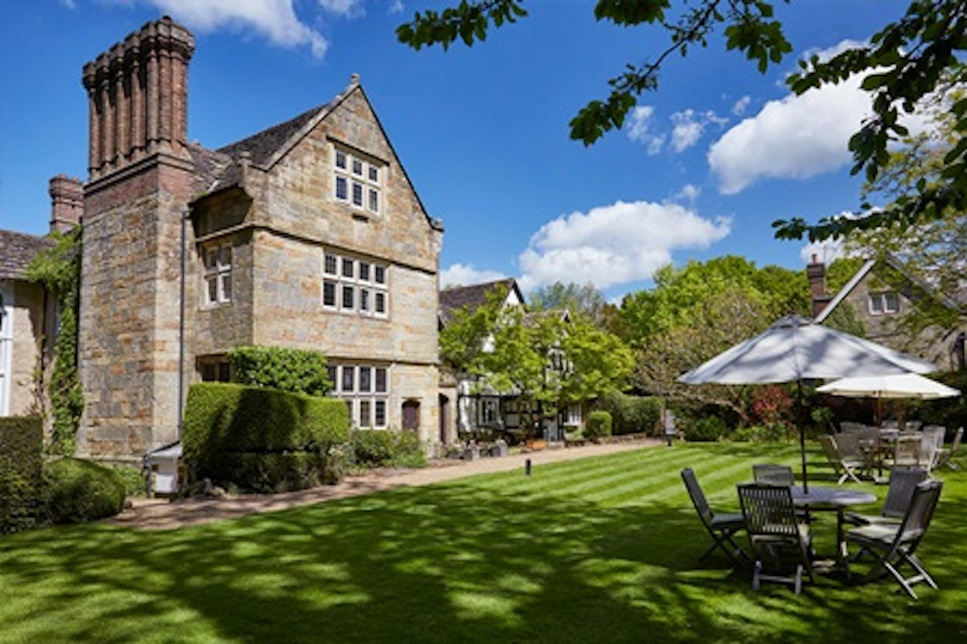 Champagne Afternoon Tea for Two at the Luxury Ockenden Manor Hotel 2