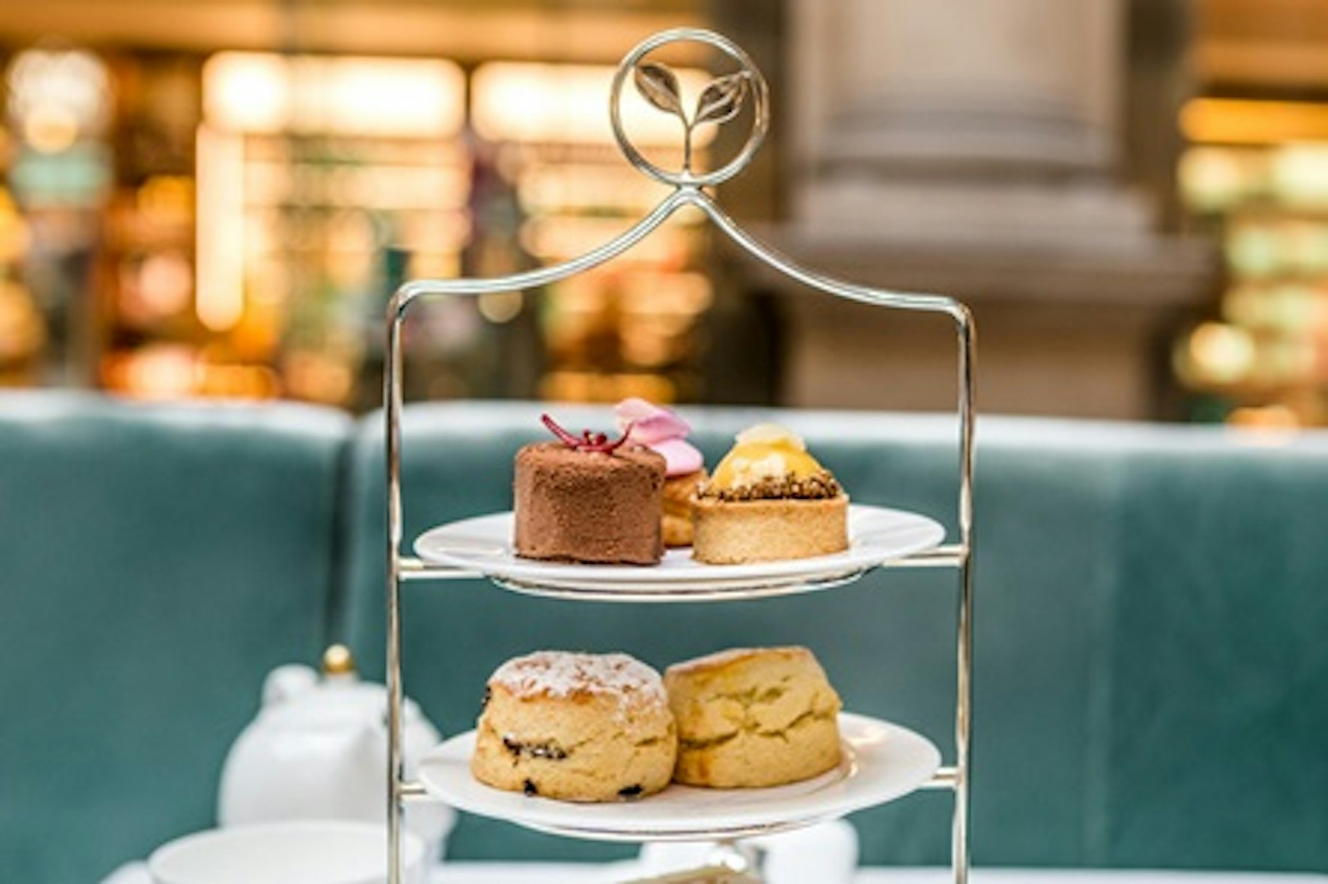 Champagne Afternoon Tea for Two at The Fortnum & Mason Bar and Restaurant at Royal Exchange 1