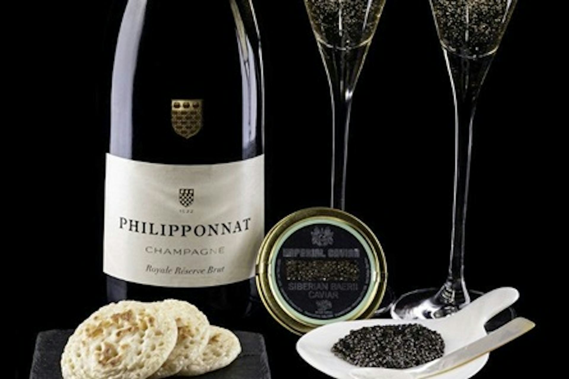 Champagne and Caviar for Two at Arc Le Salon, Mayfair