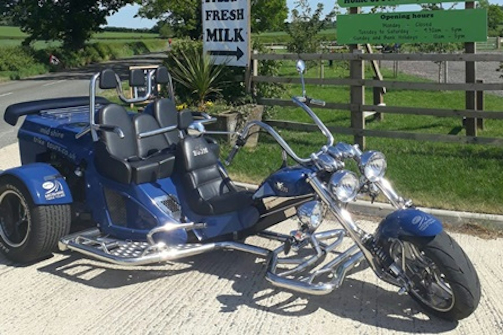 Chauffered Countryside Trike Tour and Lunch for Two 1