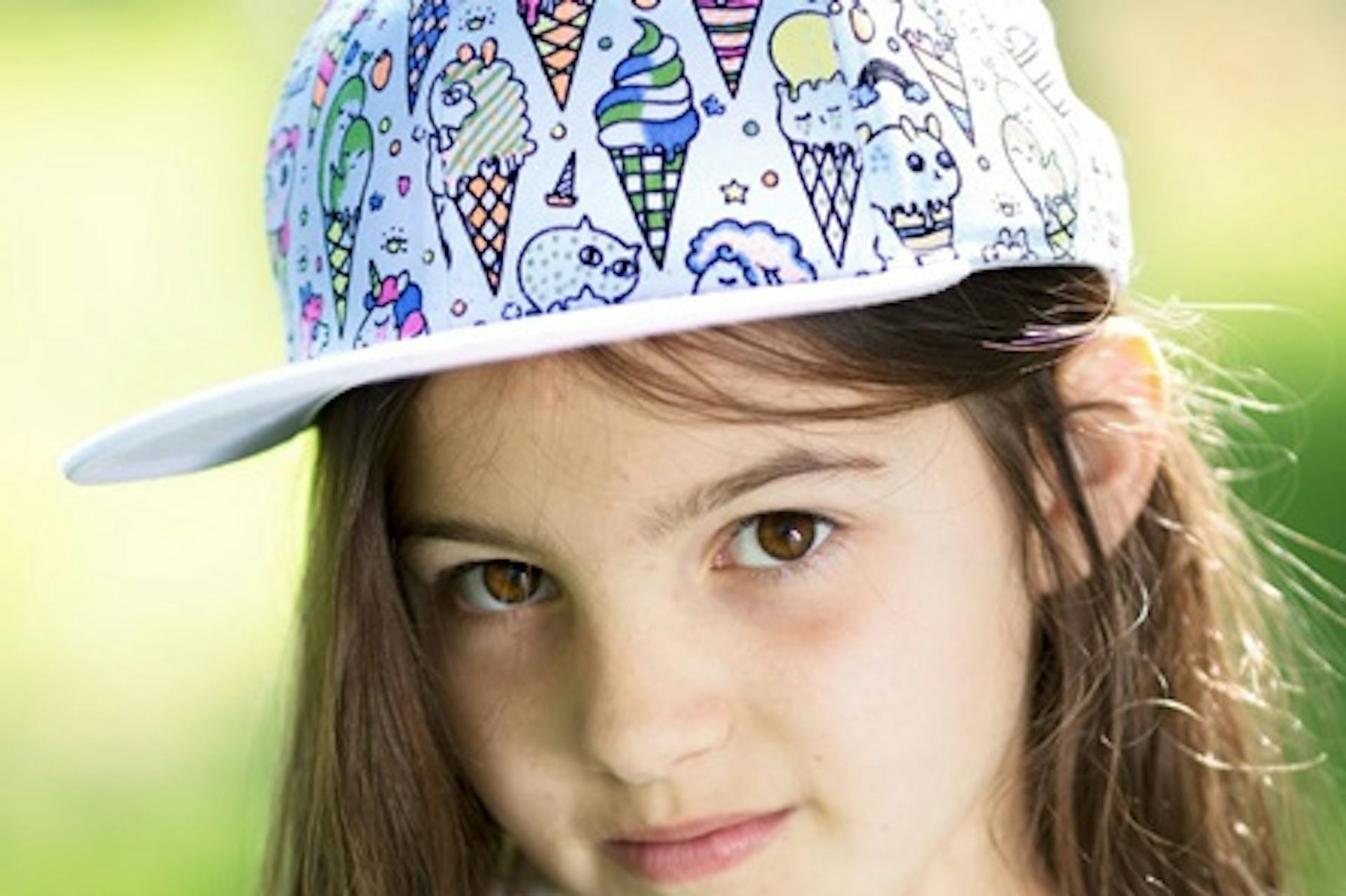 Children's Colour-In Creative Kit - Ice Kream Cap