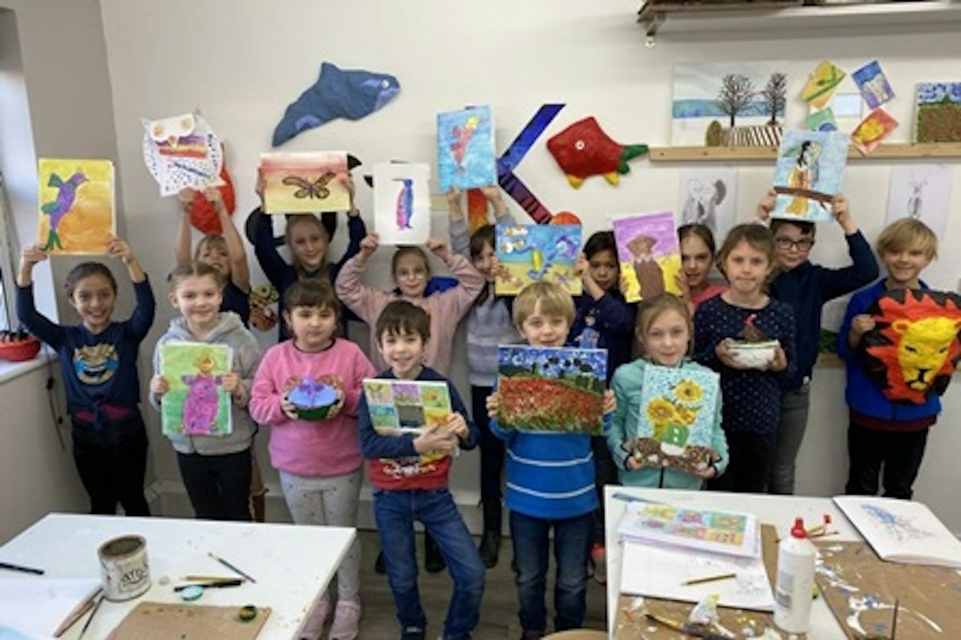 Children's Introductory Art Class with Art-K 1