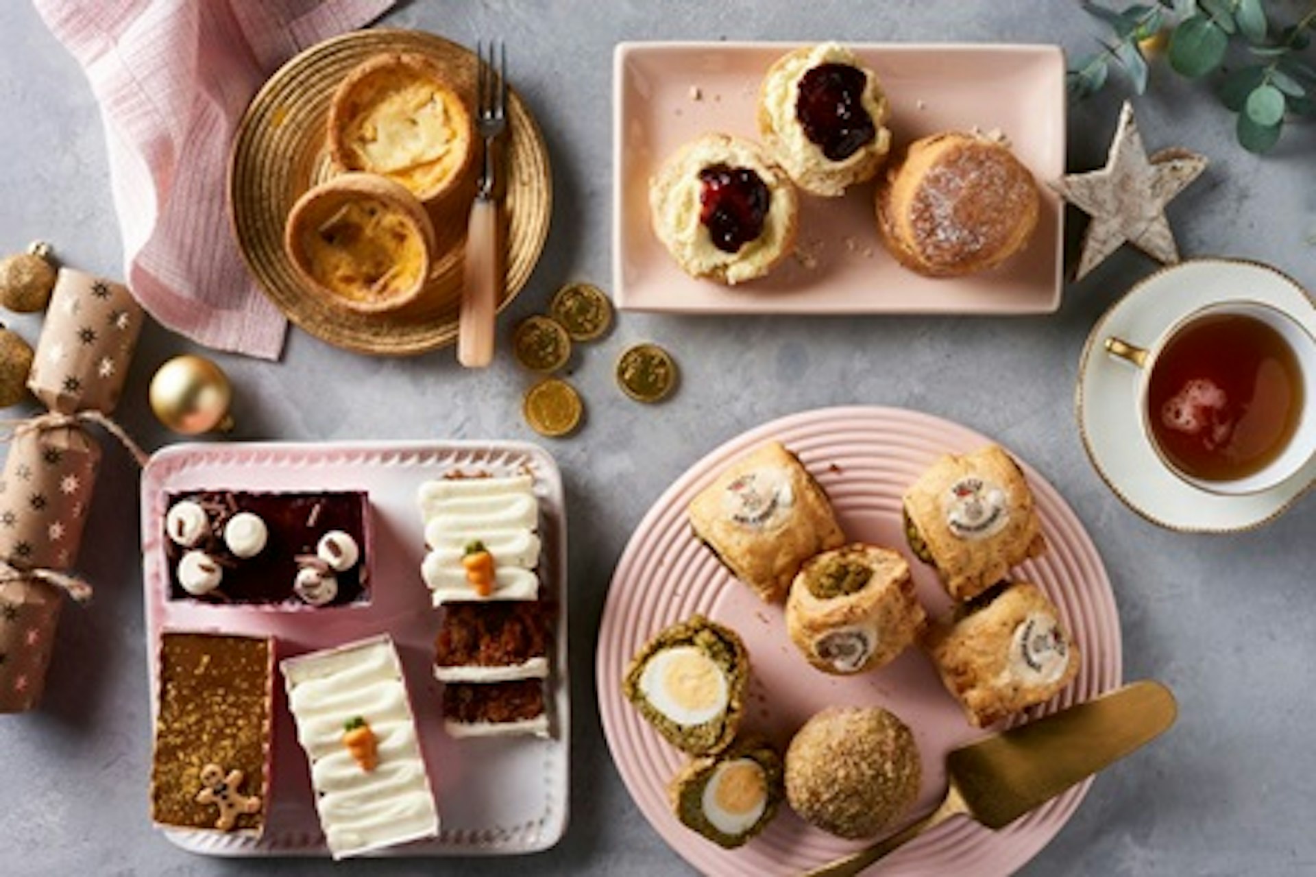 Christmas Afternoon Tea at Home for Two from Piglets Pantry