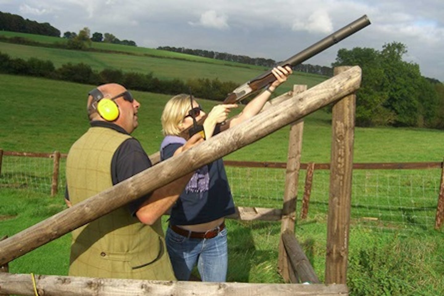 Clay Shooting Experience with Seasonal Refreshments for Two