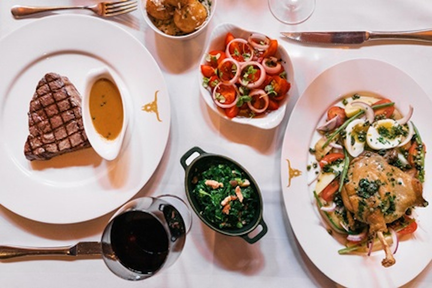 Complete Three Course Champagne Celebration Dining for Two at Marco Pierre White's London Steakhouse Co 3