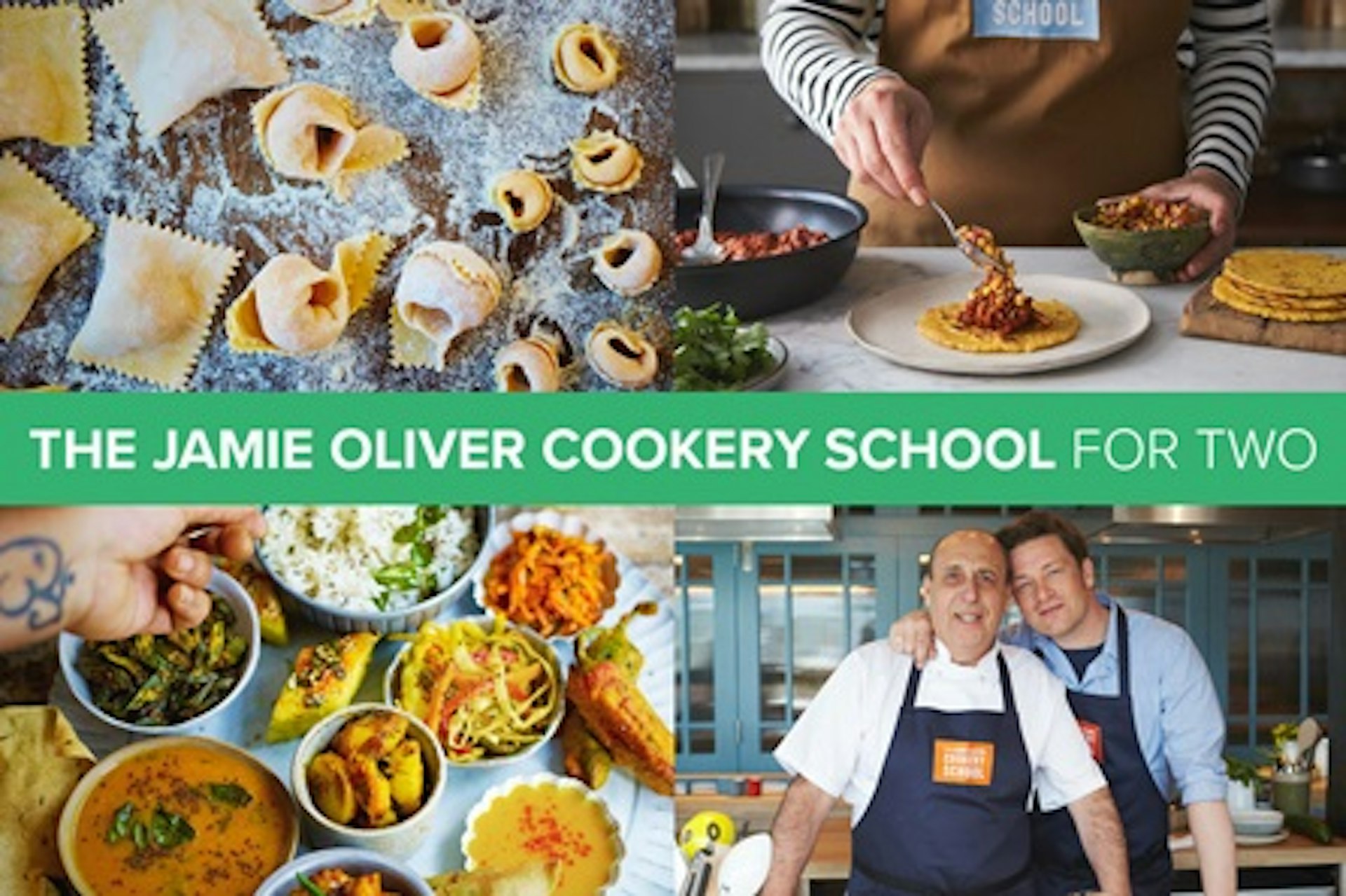 Cookery Class for Two at The Jamie Oliver Cookery School 1