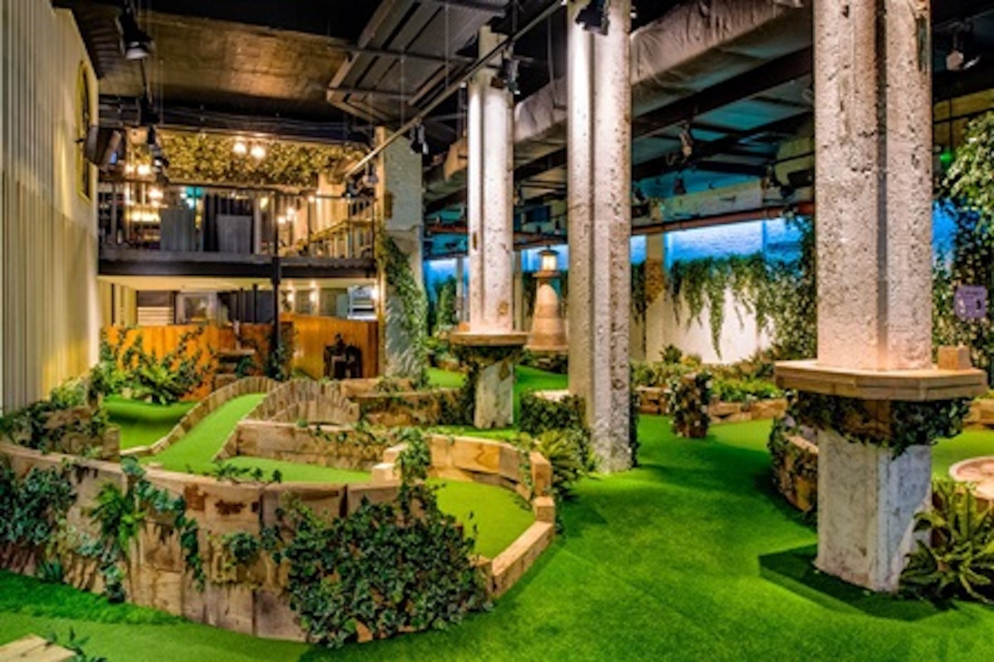 Crazy Golf, Drinks and Street Food for Two at Swingers London