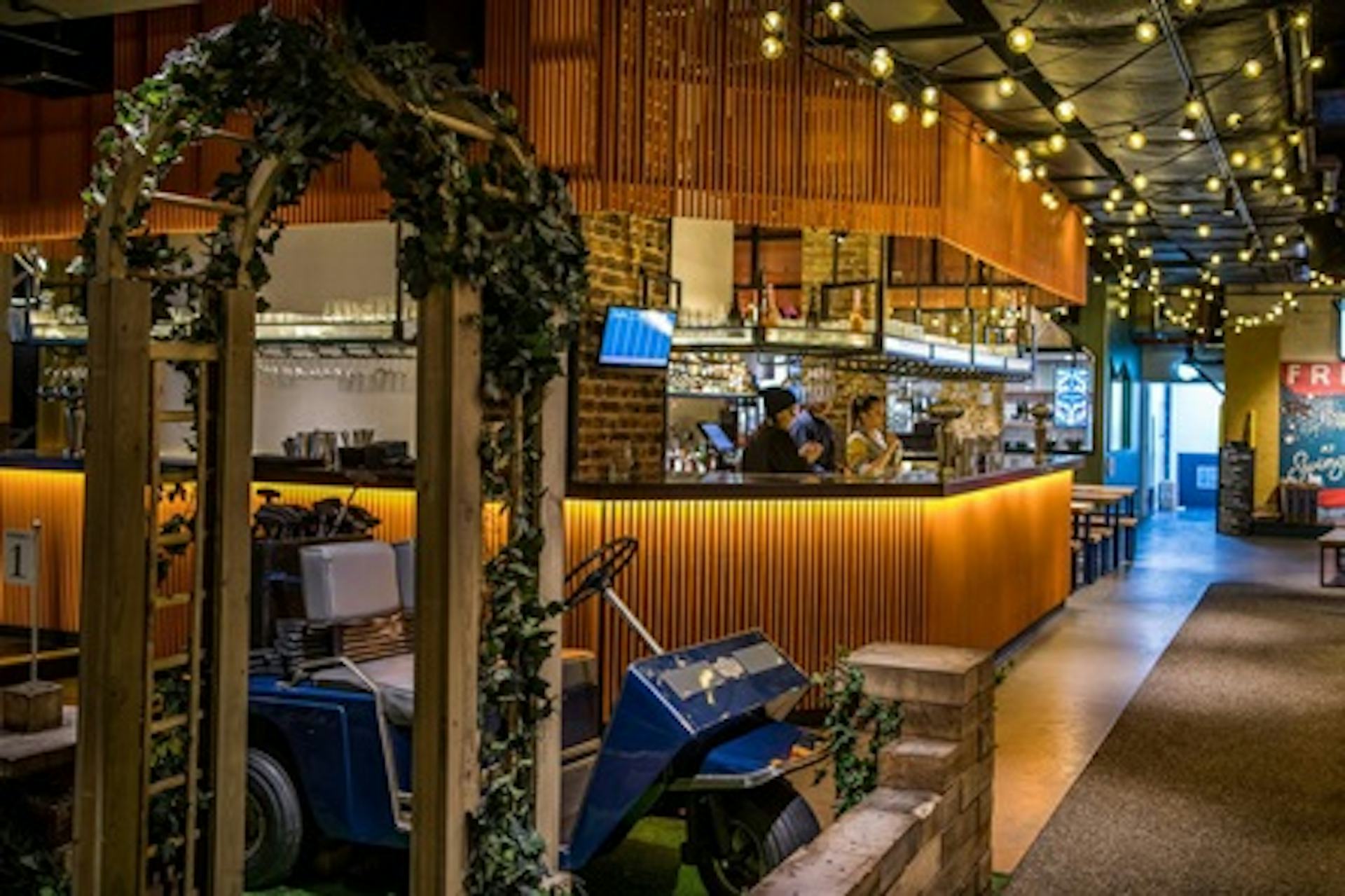 Crazy Golf, Drinks and Street Food for Two at Swingers London