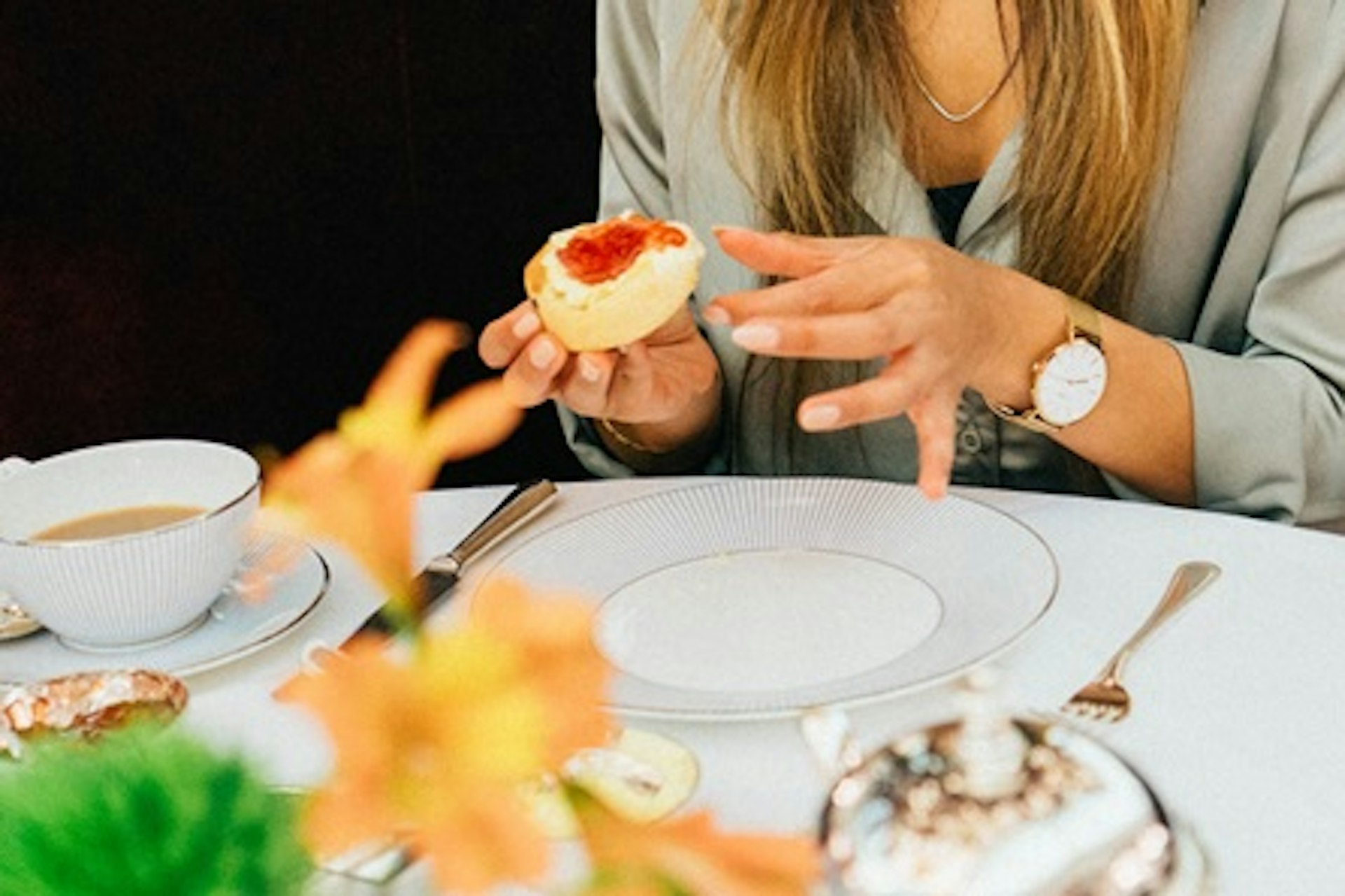 Cream Tea for Two at Harrods 2