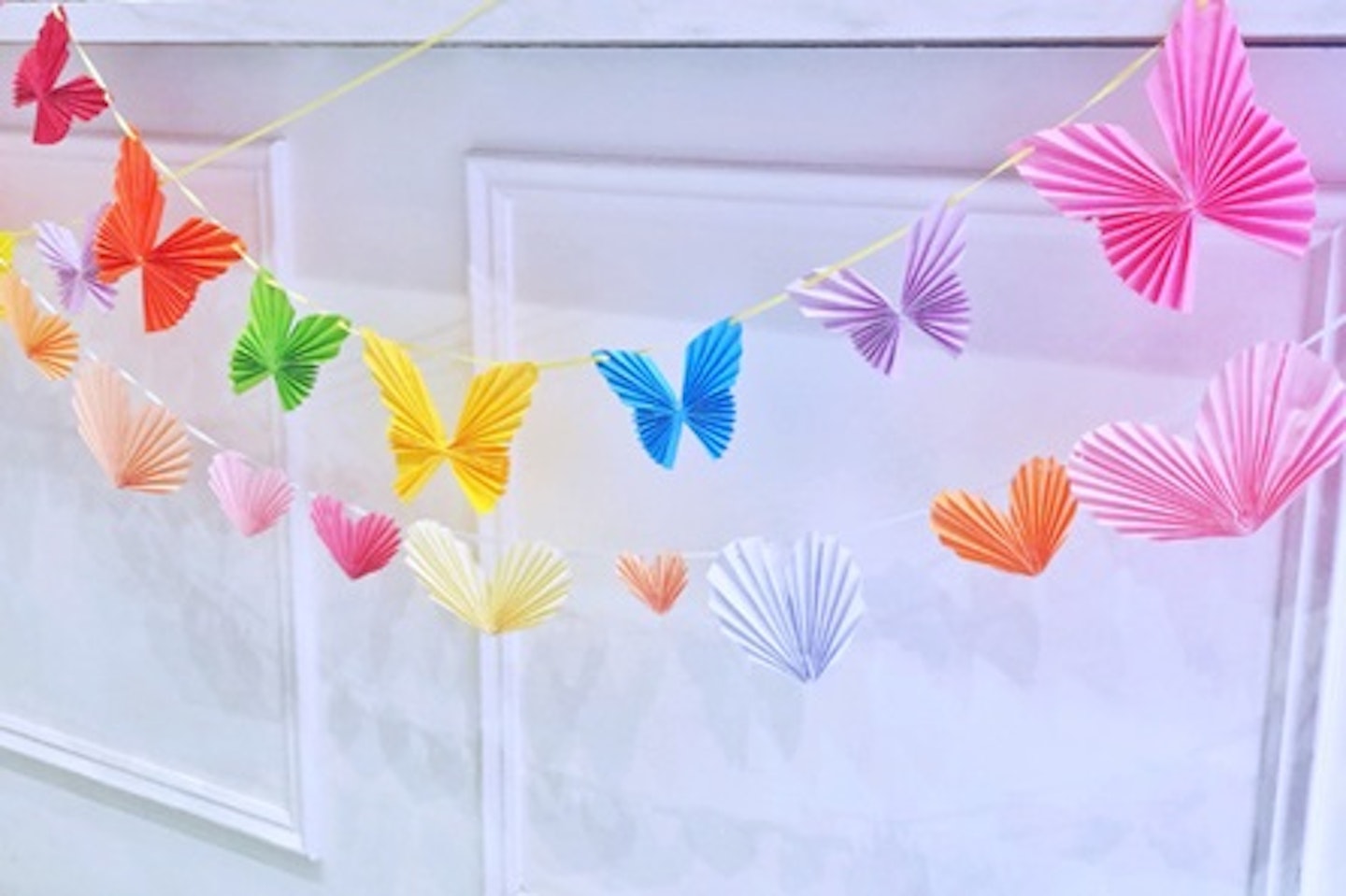 Create a Paper Craft Garland for Two at Peach Blossom, Brighton 2