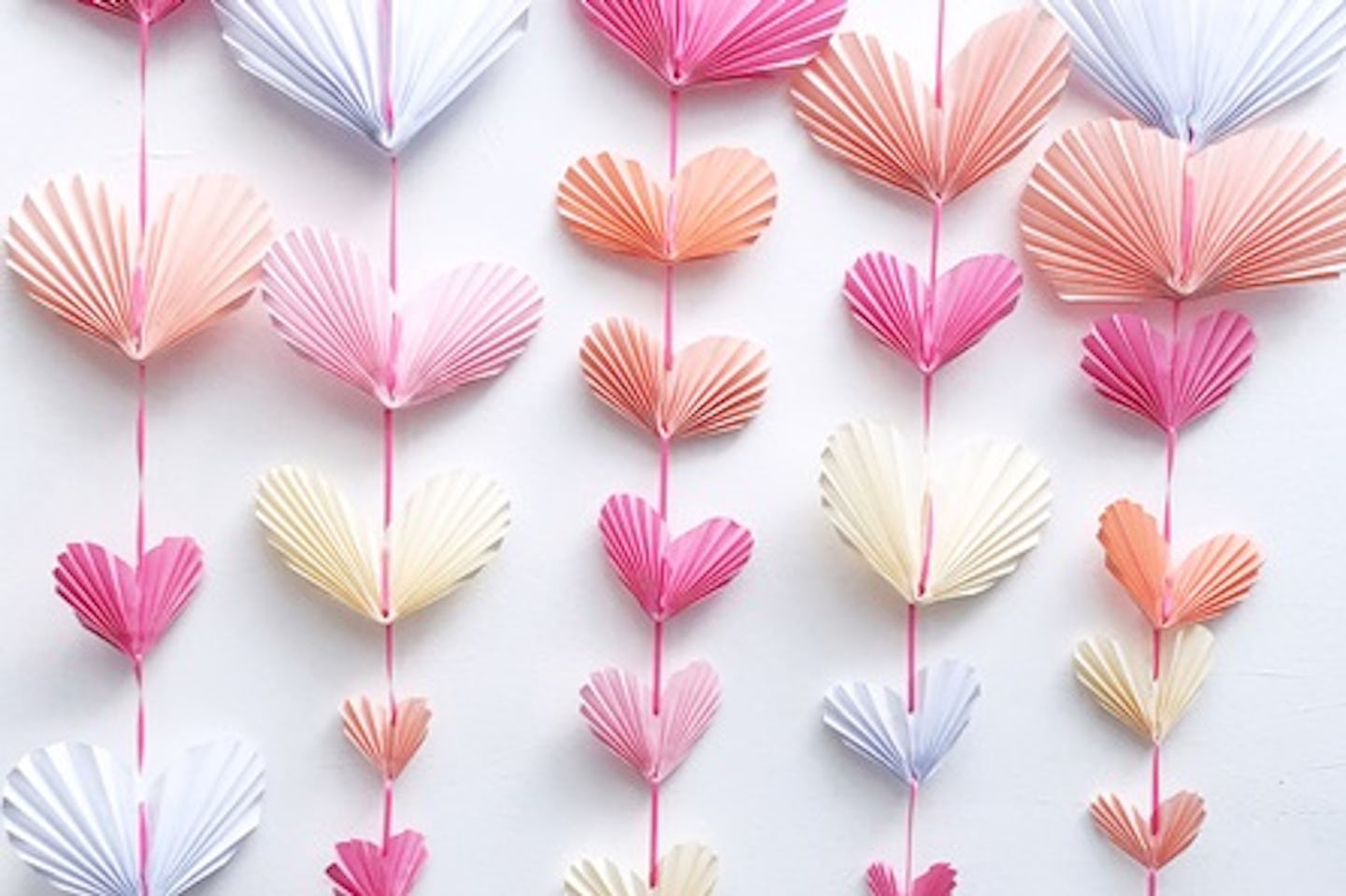 Create a Paper Craft Garland for Two at Peach Blossom, Brighton