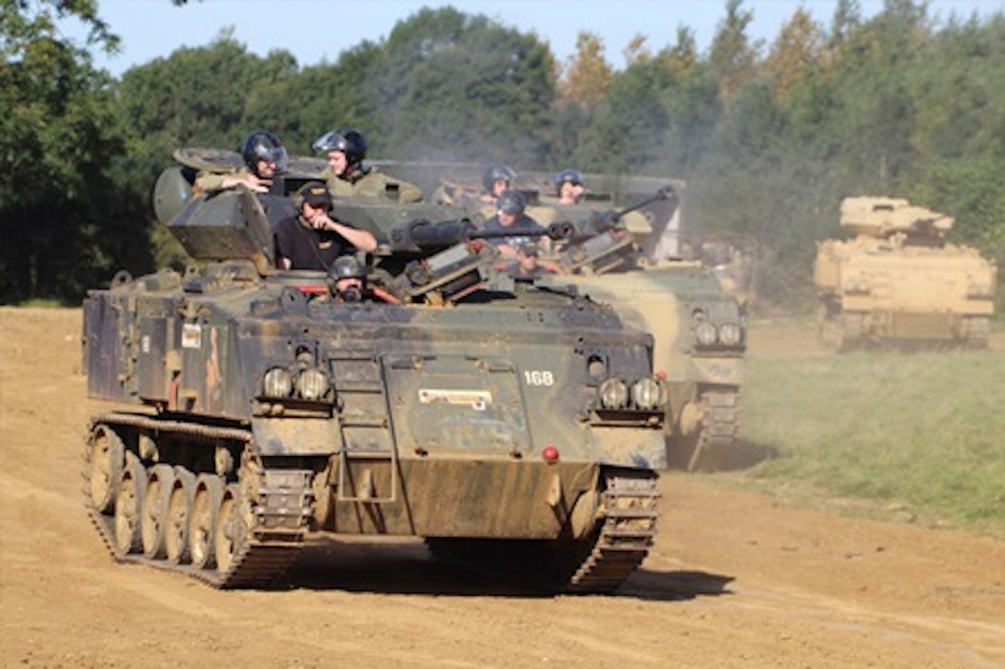 Dads and Lads Tank Driving Experience