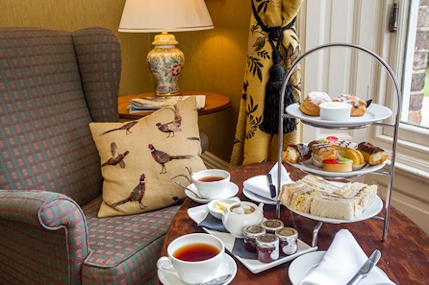 Deluxe Afternoon Tea for Two at Solberge Hall Hotel 1