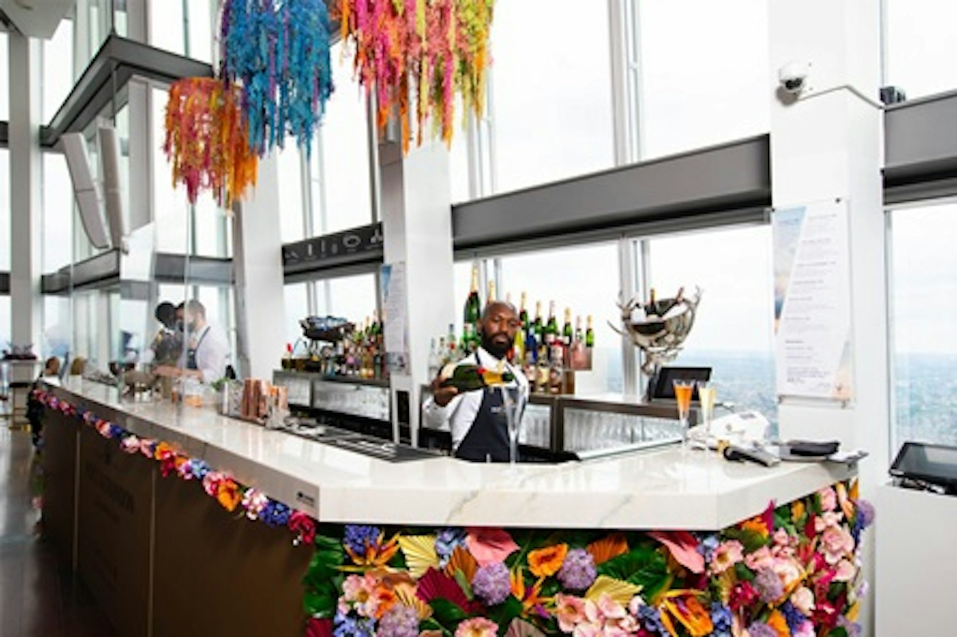 Deluxe Visit to The View from The Shard with Champagne, Photos and Guidebook for Two