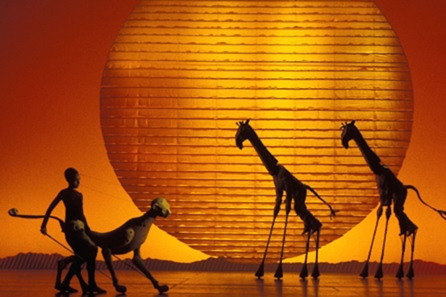 Disney's The Lion King Theatre Tickets with Meal and Prosecco for Two 3