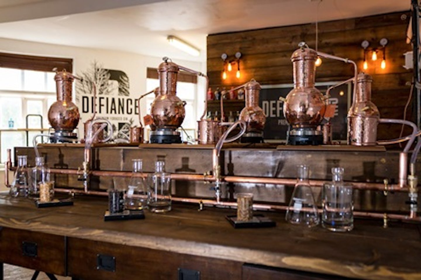 Distill Your Own Gin with G&T's and a Mezze Board at Defiance Gin Academy