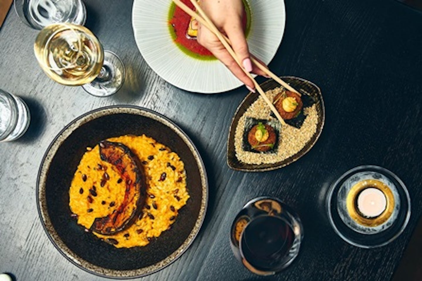 Emperor Japanese Tasting Menu with Sake and Wine Pairing for Two at Issho