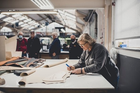 Family Morgan Motor Company Factory Tour 3