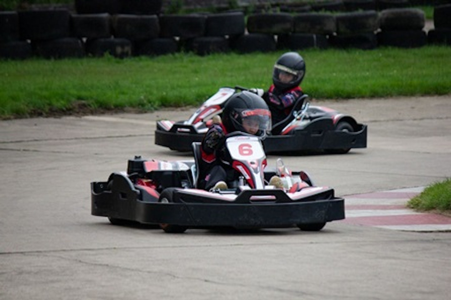 Family of Four Karting Experience with Lunch at Whilton Mill Outdoor Circuit 1