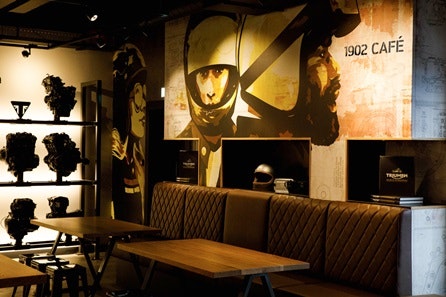 Family Triumph Motorcycle Factory Tour 4