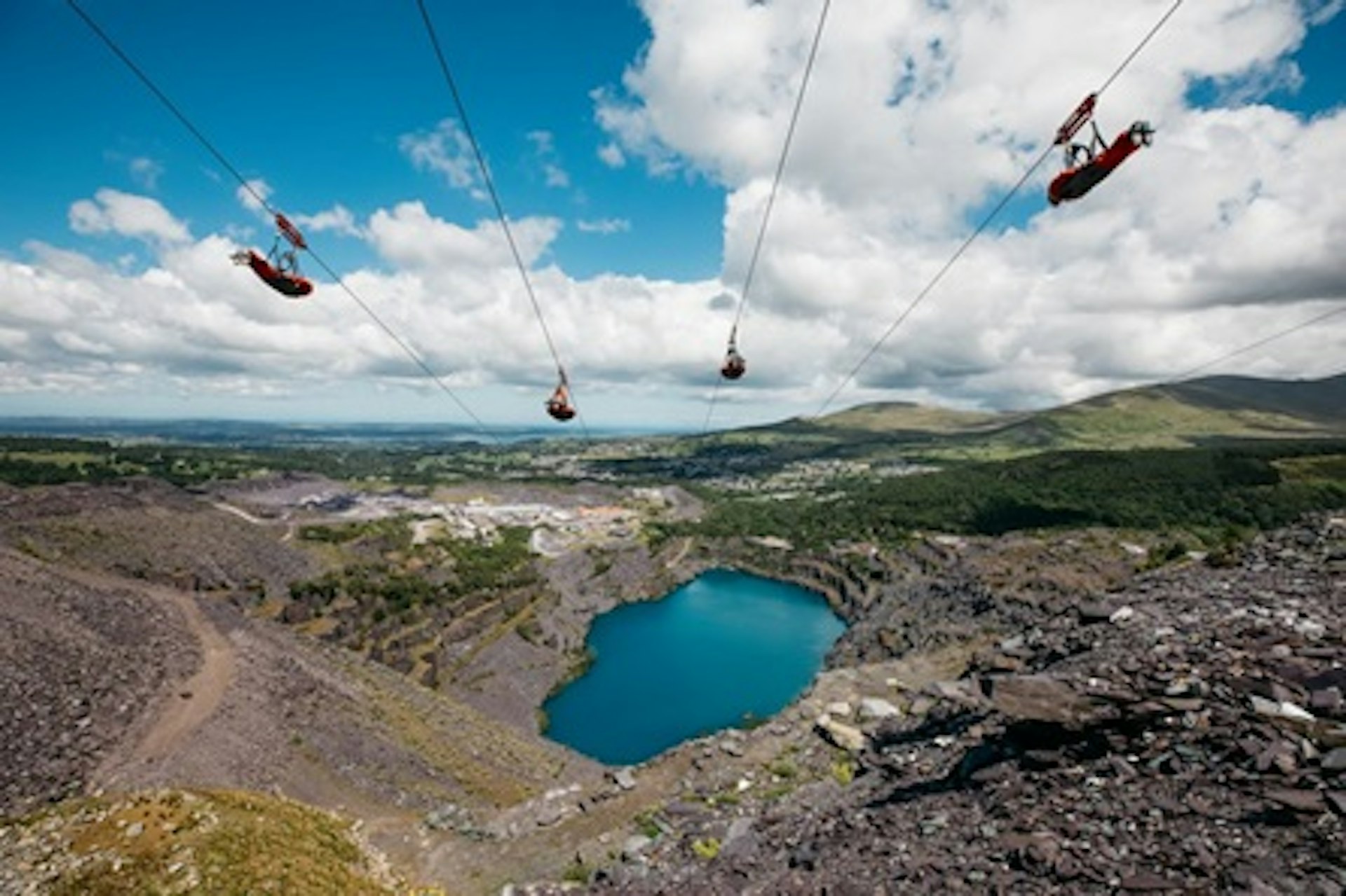 Fastest Zip Line in the World and Quarry Kart Experience for Two 1