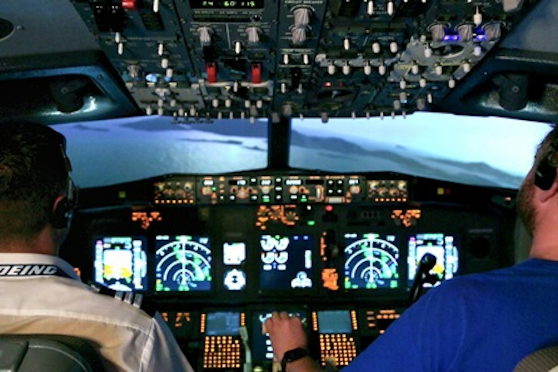Flight Simulator Experience Aboard a Boeing 737 - 120 minutes 1