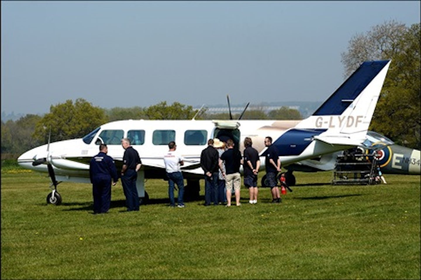 Fly Alongside a Spitfire - Castle Ashby Tour