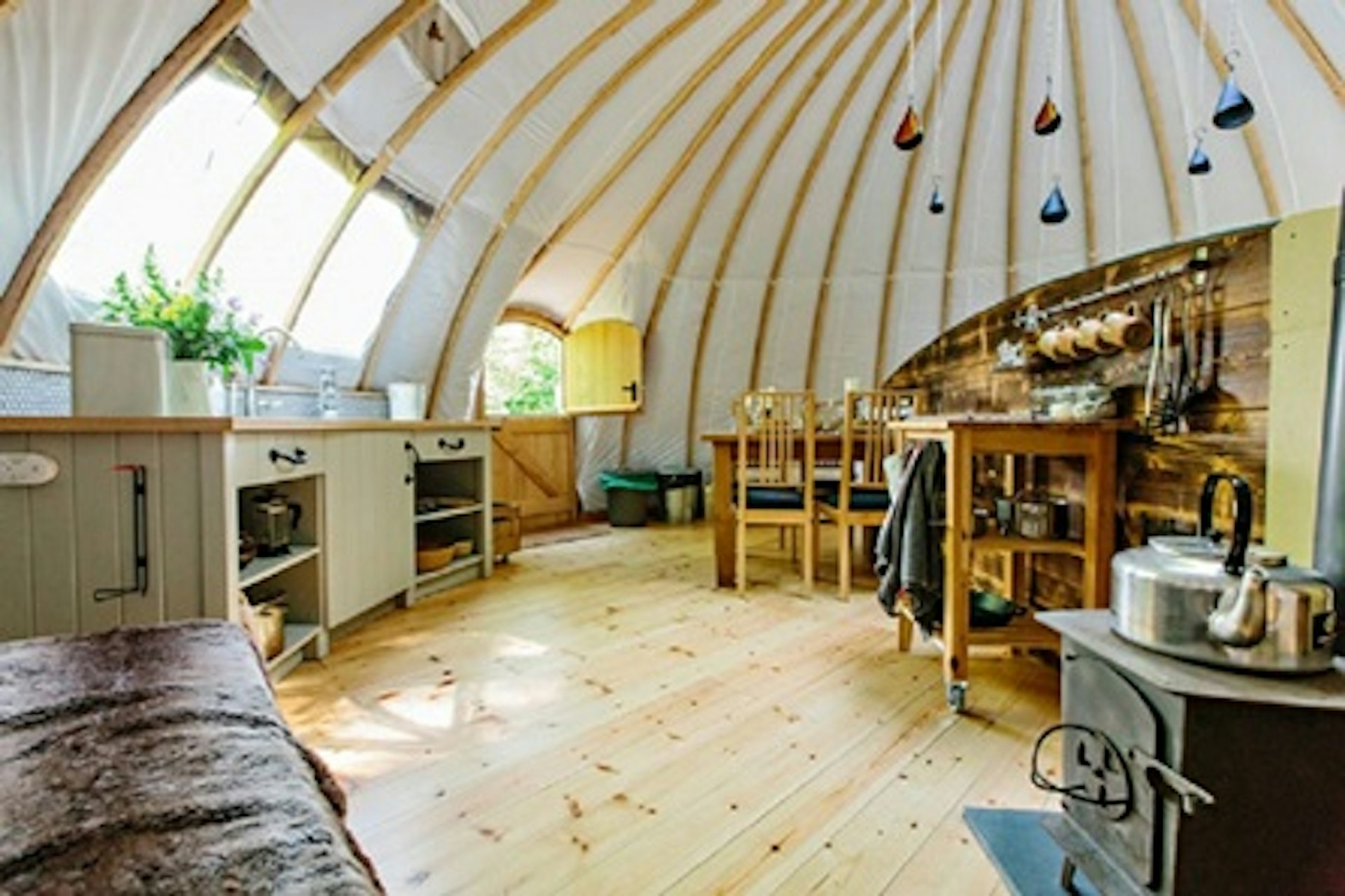 Four Night Midweek Break For Two in a Luxury Persian Tent at Penhein Glamping 1