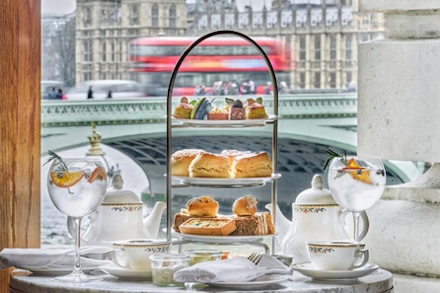 Free-Flowing Gin and Tonic Afternoon Tea at The County Hall Hotel, London 1