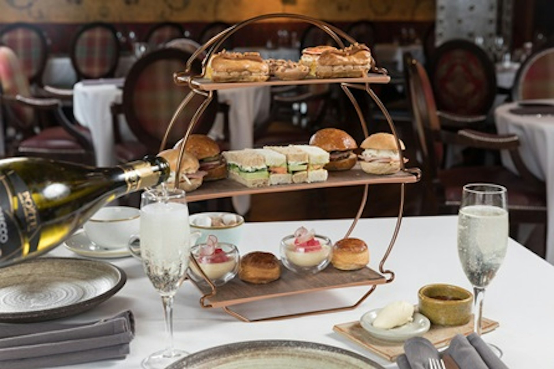 Free-Flowing Prosecco Afternoon Tea for Two at James Martin Manchester 1