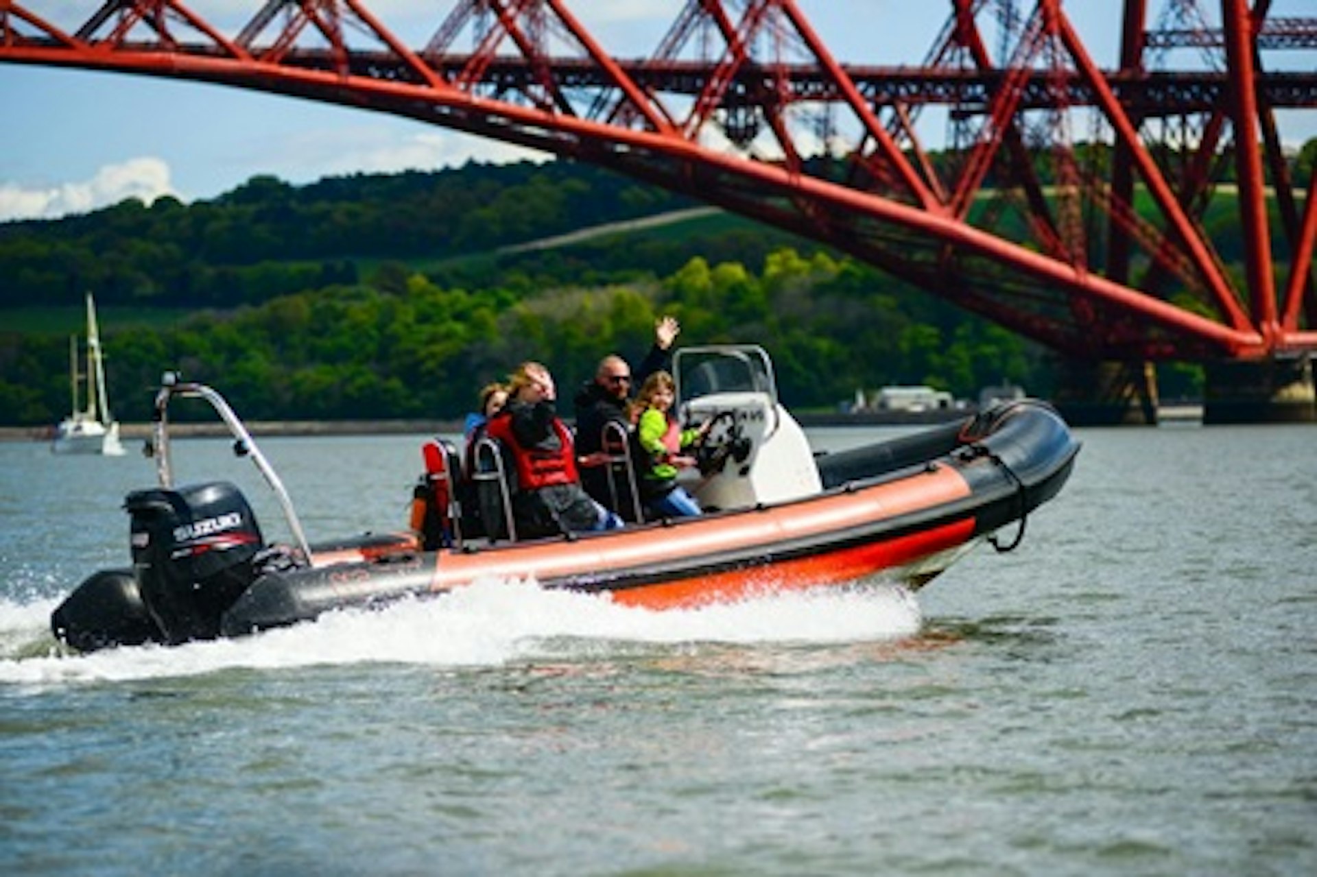 Full Day Learn to Drive a RIB Powerboat on the Forth 3