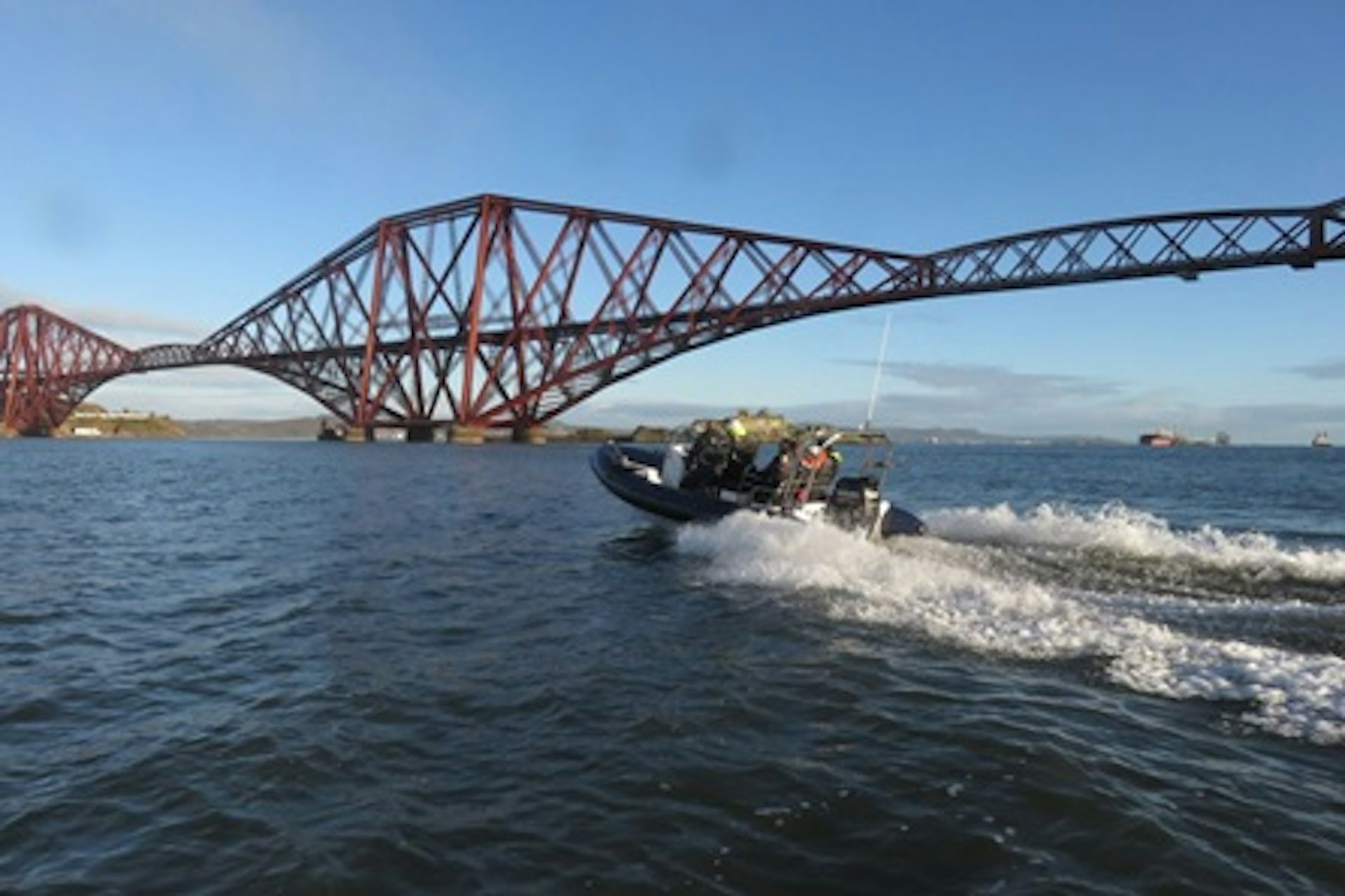 Full Day Learn to Drive a RIB Powerboat on the Forth 4