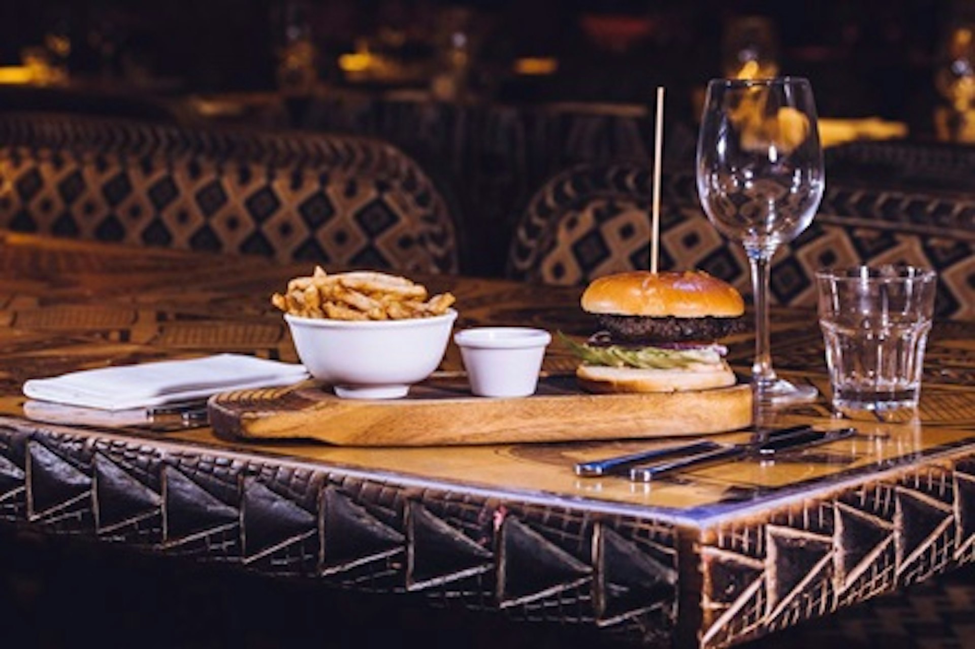 Burger, Fries and Cocktail for Two at London's Shaka Zulu 1