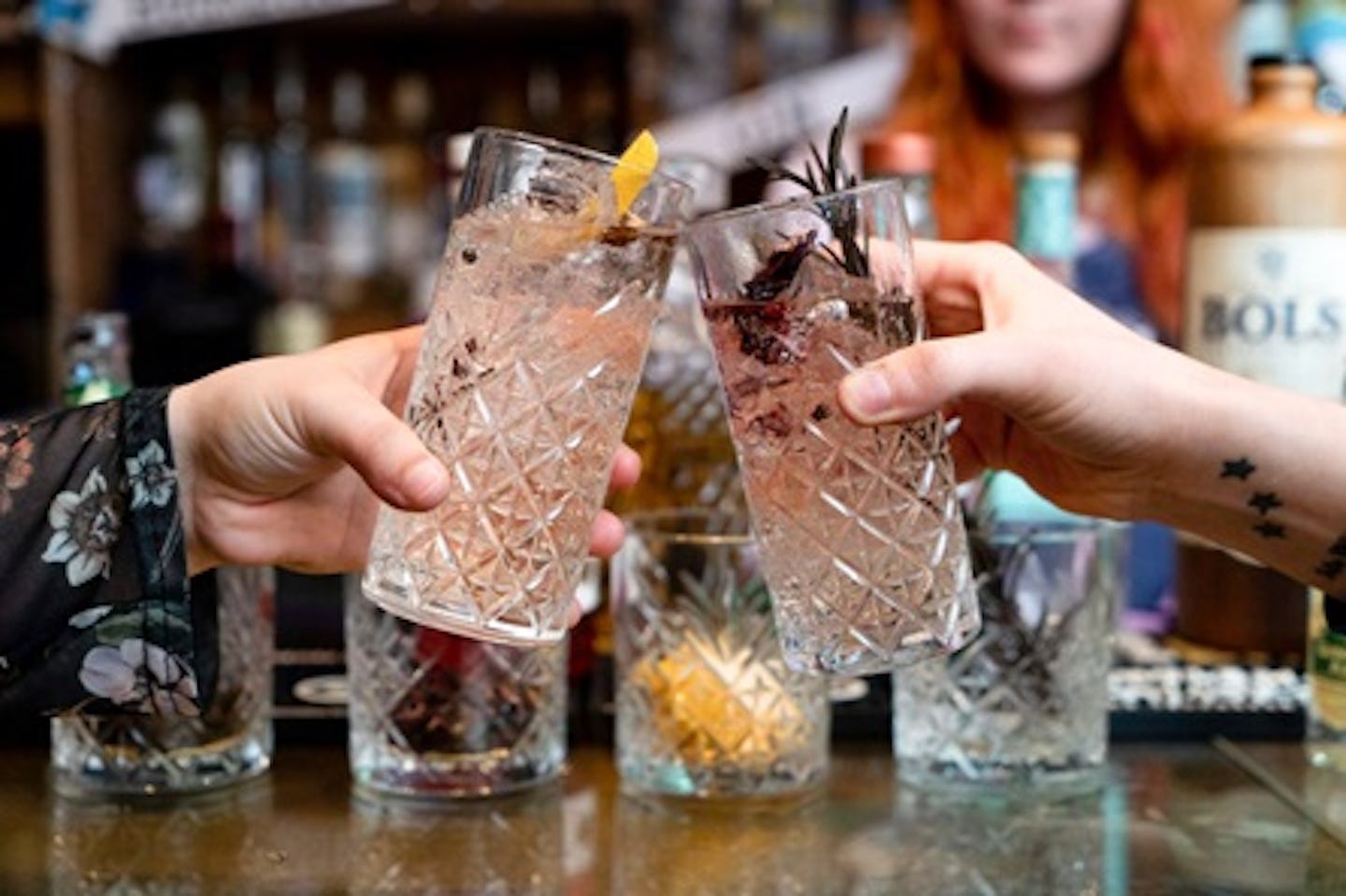 Gin and Cocktail Tasting for Two in an Alice in Wonderland Inspired Speakeasy Bar