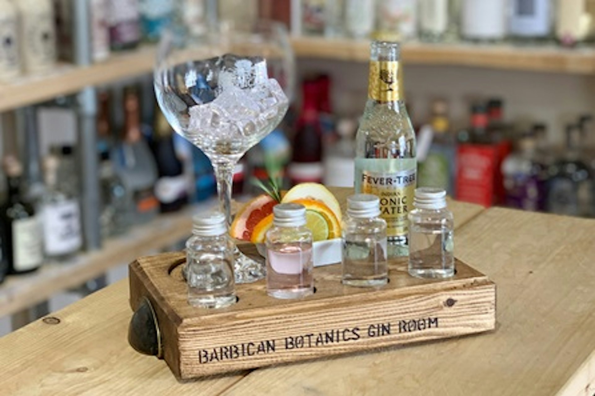 Gin Flight Self-Guided Tasting at Barbican Botanics Gin Room for Two 1