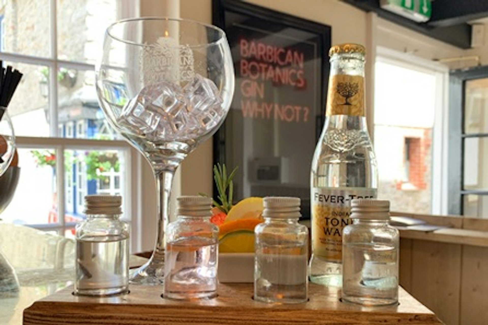 Gin Flight Self-Guided Tasting at Barbican Botanics Gin Room for Two 2