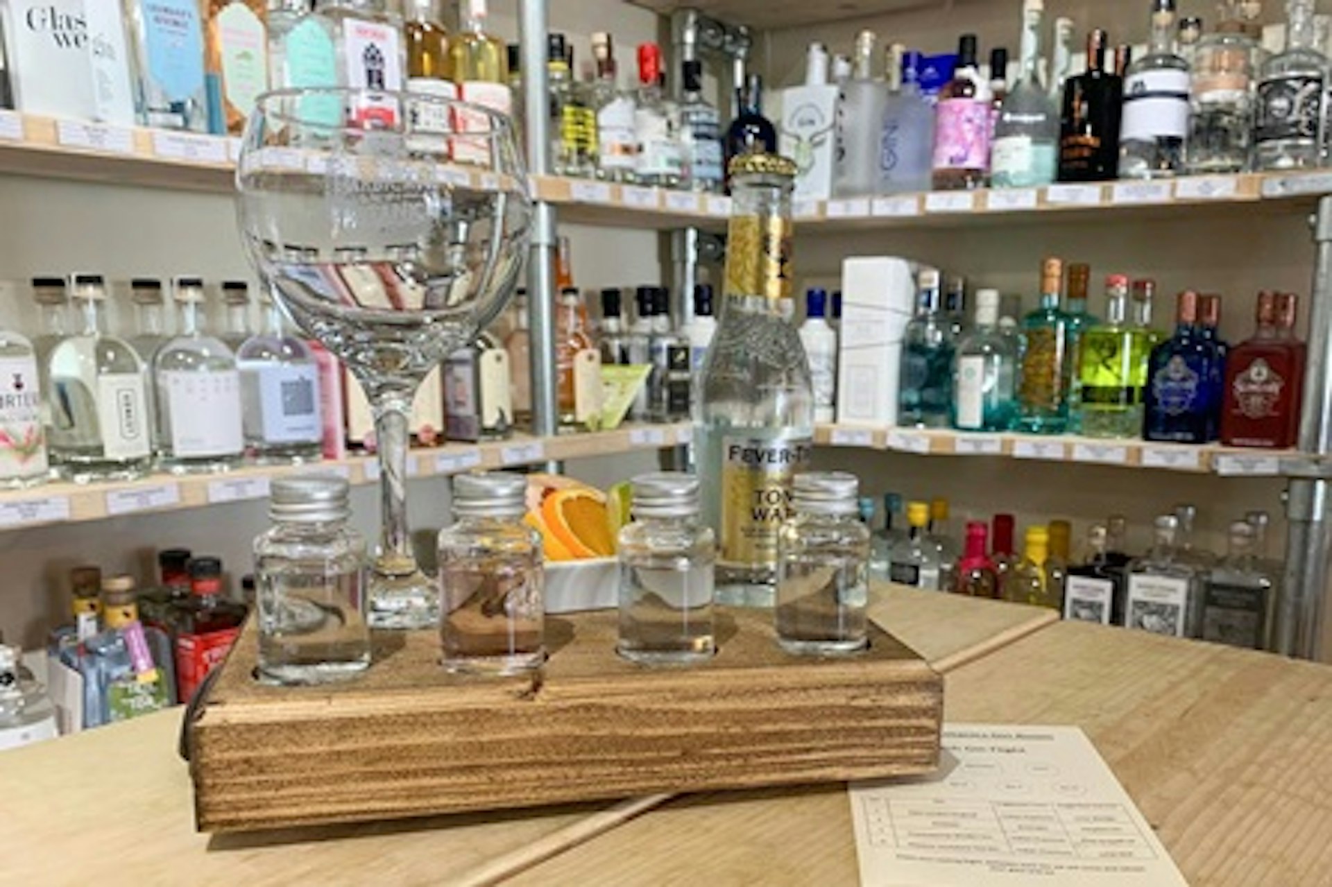 Gin Flight Self-Guided Tasting at Barbican Botanics Gin Room for Two 4
