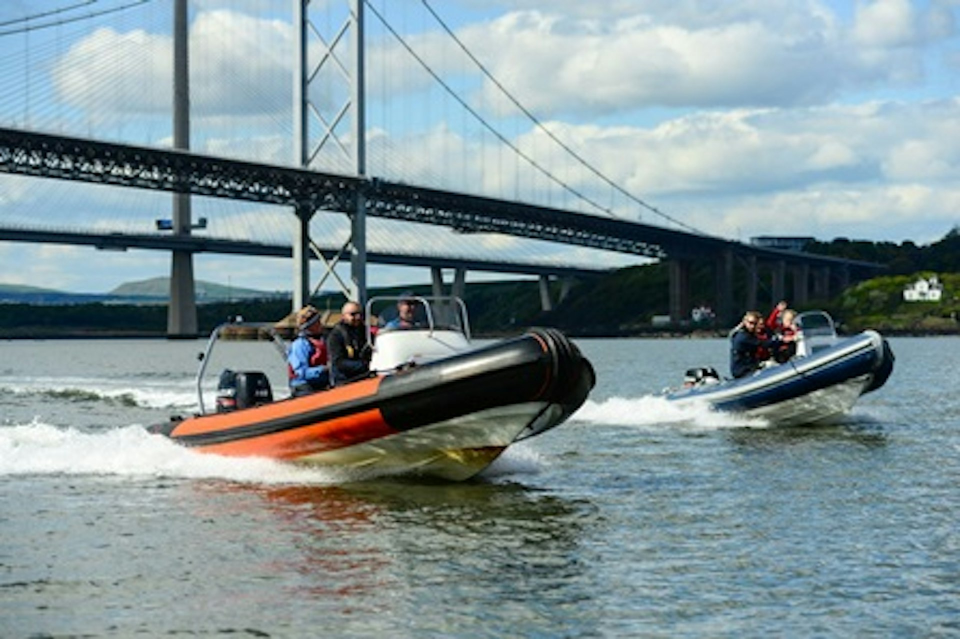 Half Day Learn to Drive a RIB Powerboat on the Forth 3
